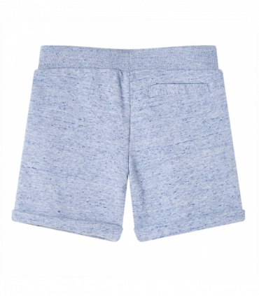 Kids' Shorts with Drawstring Blue Melange 116