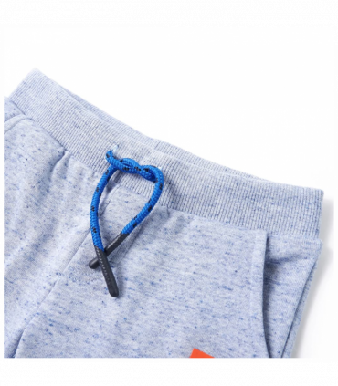 Kids' Shorts with Drawstring Blue Melange 116
