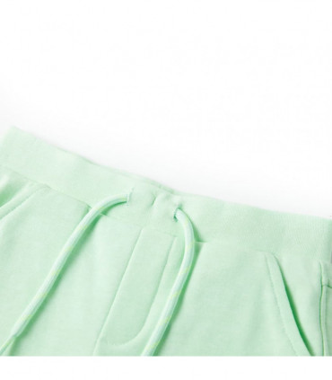 Kids' Shorts with Drawstring Bright Green 128