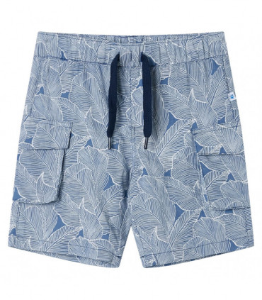 Kids' Shorts with Drawstring Dark Blue 104
