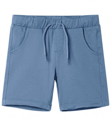 Kids' Shorts with Drawstring Dark Blue 128