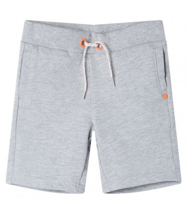 Kids' Shorts with Drawstring Grey 128