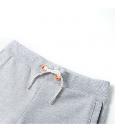 Kids' Shorts with Drawstring Grey 140