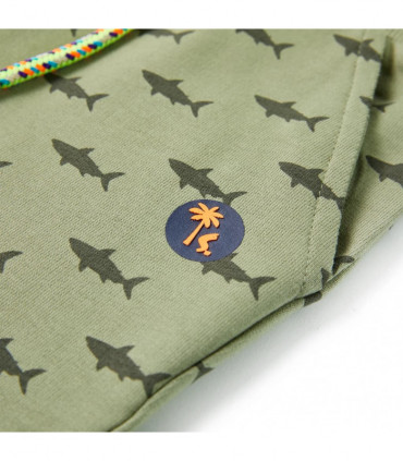 Kids' Shorts with Drawstring Light Khaki 116