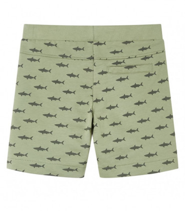 Kids' Shorts with Drawstring Light Khaki 128
