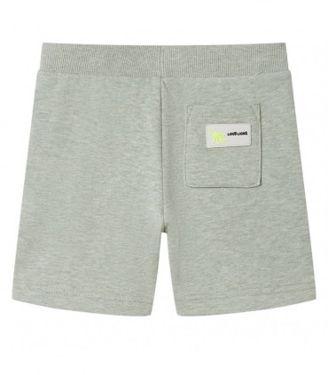 Kids' Shorts with Drawstring Light Khaki Melange 116