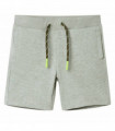 Kids' Shorts with Drawstring Light Khaki Melange 128