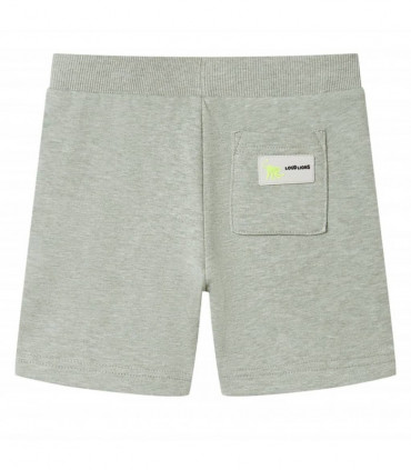 Kids' Shorts with Drawstring Light Khaki Melange 128