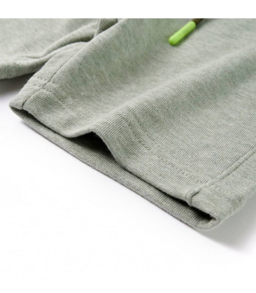 Kids' Shorts with Drawstring Light Khaki Melange 140