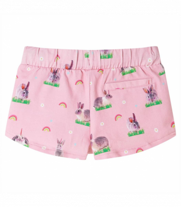 Kids' Shorts with Drawstring Light Pink 128