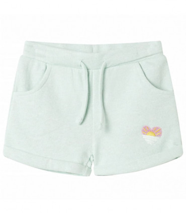 Kids' Shorts with Drawstring Mixed Light Mint 140