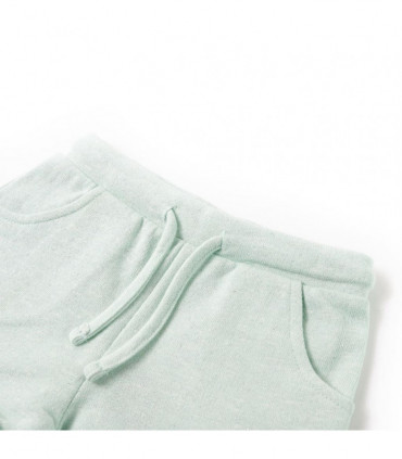 Kids' Shorts with Drawstring Mixed Light Mint 140