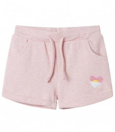 Kids' Shorts with Drawstring Mixed Light Pink 128
