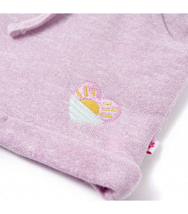 Kids' Shorts with Drawstring Mixed Lila 128