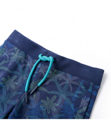 Kids' Shorts with Drawstring Navy 128
