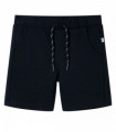 Kids' Shorts with Drawstring Navy 140