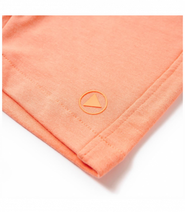 Kids' Shorts with Drawstring Neon Orange 140