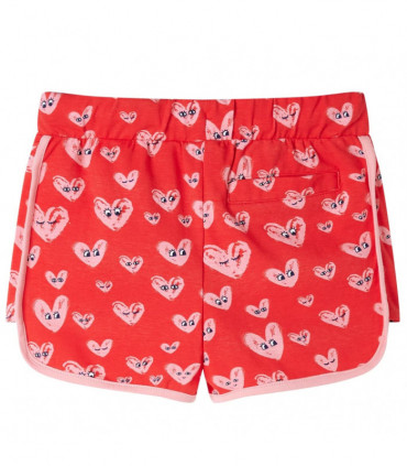 Kids' Shorts with Drawstring Red 128
