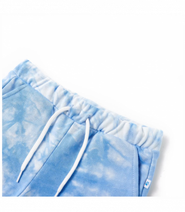 Kids' Shorts with Drawstring Soft Blue 128