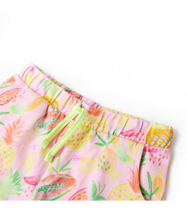 Kids' Shorts with Drawstring Soft Pink 140