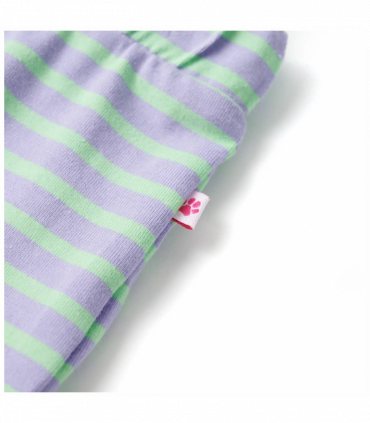 Kids' Straight Skirt with Stripes Bright Mint 116