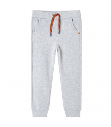 Kids' Sweatpants Grey Melange 128
