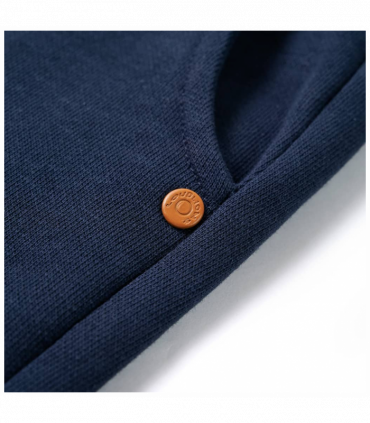 Kids' Sweatpants Navy Melange 128