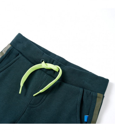 Kids' Sweatpants with Drawstring Moss Green 128