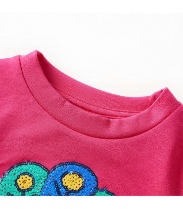 Kids' Sweatshirt Bright Pink 104