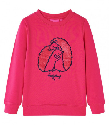 Kids' Sweatshirt Bright Pink 128