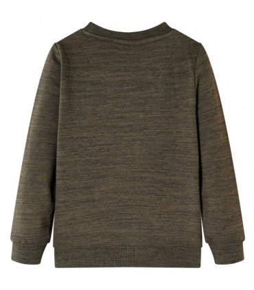 Kids' Sweatshirt Dark Khaki Melange 104