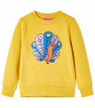 Kids' Sweatshirt Dark Ochre 116
