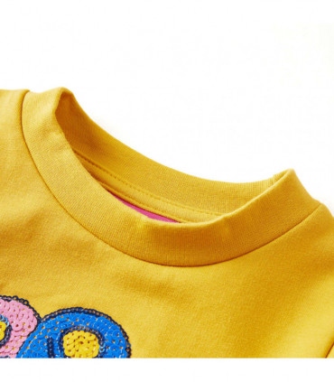 Kids' Sweatshirt Dark Ochre 116