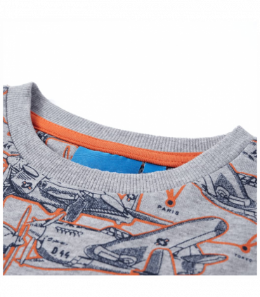 Kids' Sweatshirt Grey Melange 104
