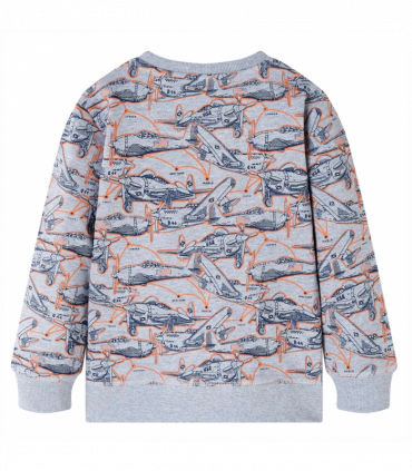 Kids' Sweatshirt Grey Melange 92