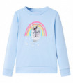 Kids' Sweatshirt Light Blue 92