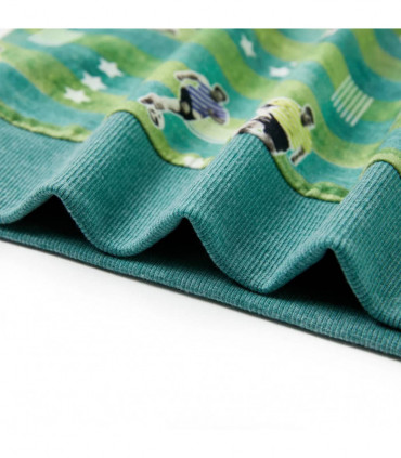 Kids' Sweatshirt Light Green Melange 116