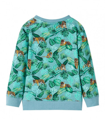 Kids' Sweatshirt Light Green Melange 92