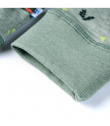 Kids' Sweatshirt Light Khaki Melange 128