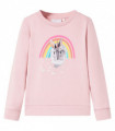 Kids' Sweatshirt Light Pink 128