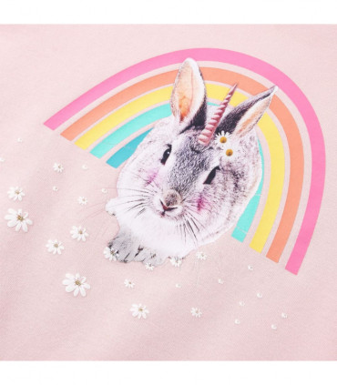 Kids' Sweatshirt Light Pink 128