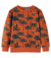 Kids' Sweatshirt Light Rust 116