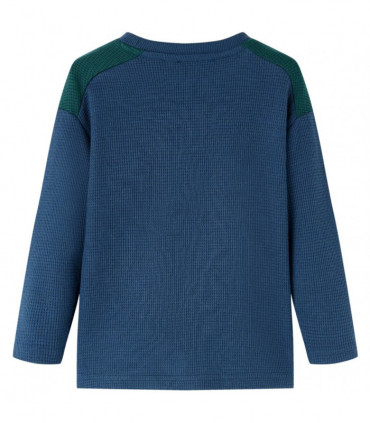 Kids' Sweatshirt Navy Blue 128