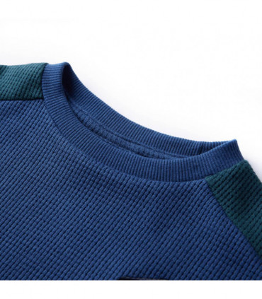 Kids' Sweatshirt Navy Blue 128