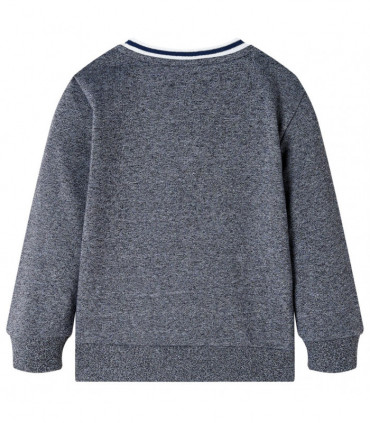 Kids' Sweatshirt Navy Melange 104