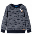Kids' Sweatshirt Navy Melange 104