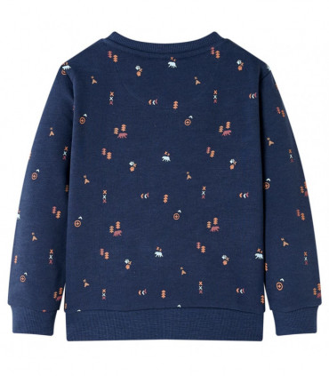 Kids' Sweatshirt Navy Melange 104