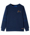 Kids' Sweatshirt Navy Melange 104