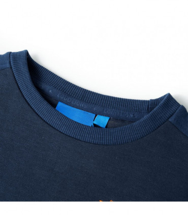 Kids' Sweatshirt Navy Melange 104