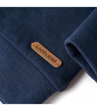 Kids' Sweatshirt Navy Melange 104